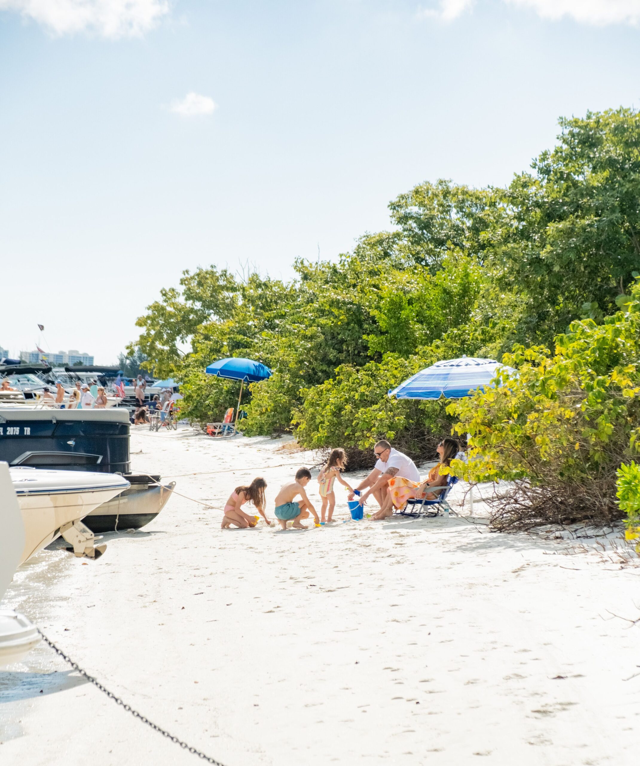 Naples Bay Resort Boat Rentals Family on the Beach